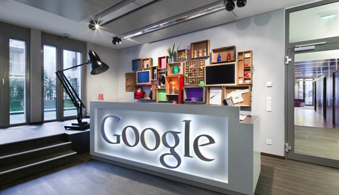 Salah satu sudut kantor Google. (Foto: Google)