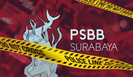 Pemkot Surabaya dan Pemprov Jatim akan membahas kemungkinan perpanjangan PSBB Surabaya. (Ilustrasi/Ngopibareng.id)