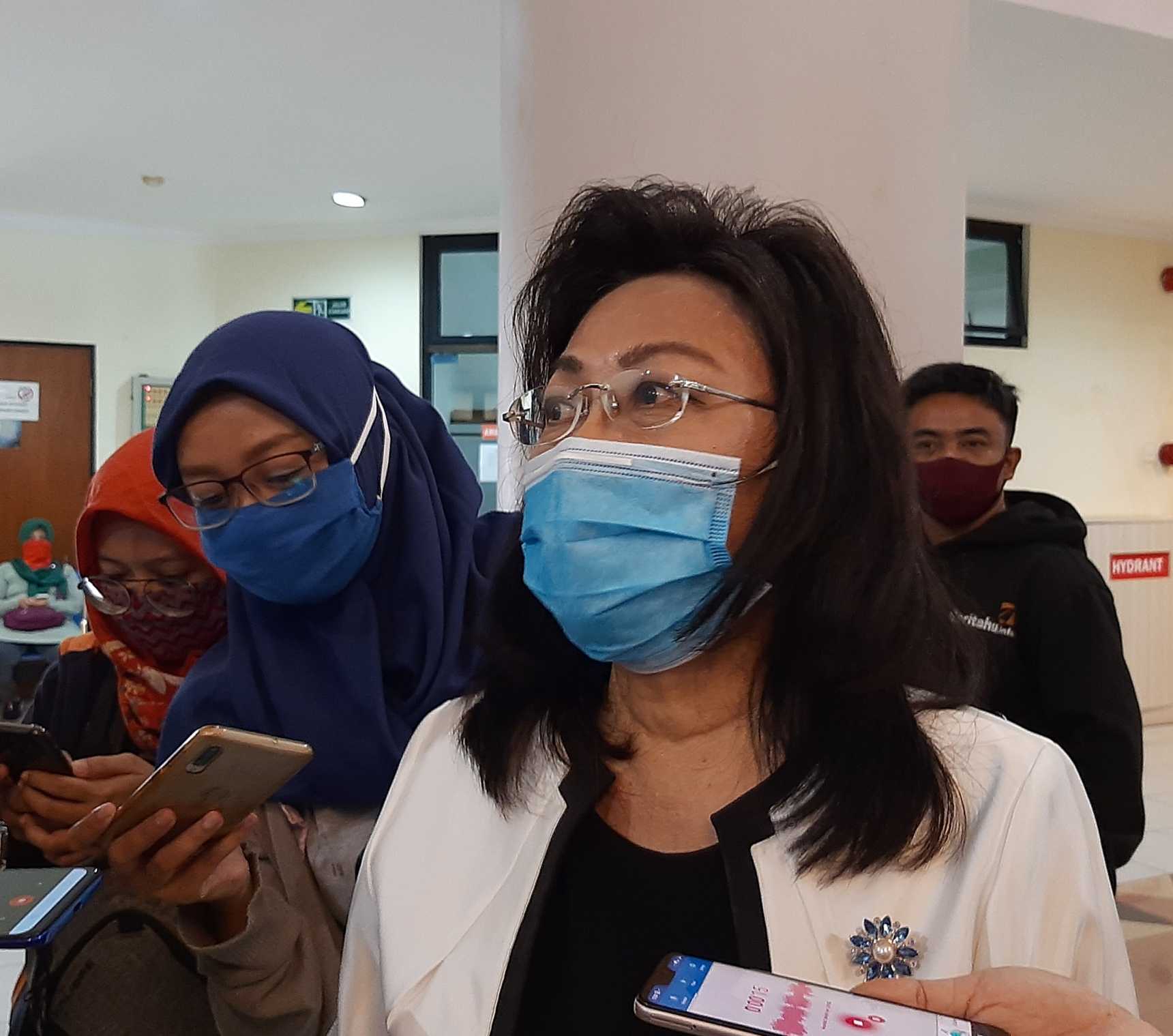 Kepala Institute of Tropical Disease (ITD) Unair Prof Maria Inge Lusida. (Foto: Pita Sari/Ngopibareng.id)