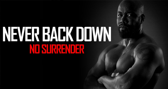 Poster film Never Back Down No Surrender  (Foto: 3rd-strike.com)