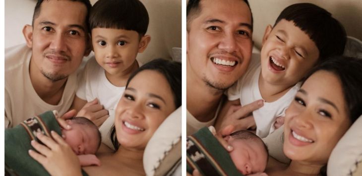 Penyanyi Andien melahirkan anak keduanya di rumah, proses persalinan ini juga pernah dilakukan Andien saat melahirkan anak pertama. (Foto: Instagram @andienaisya)
