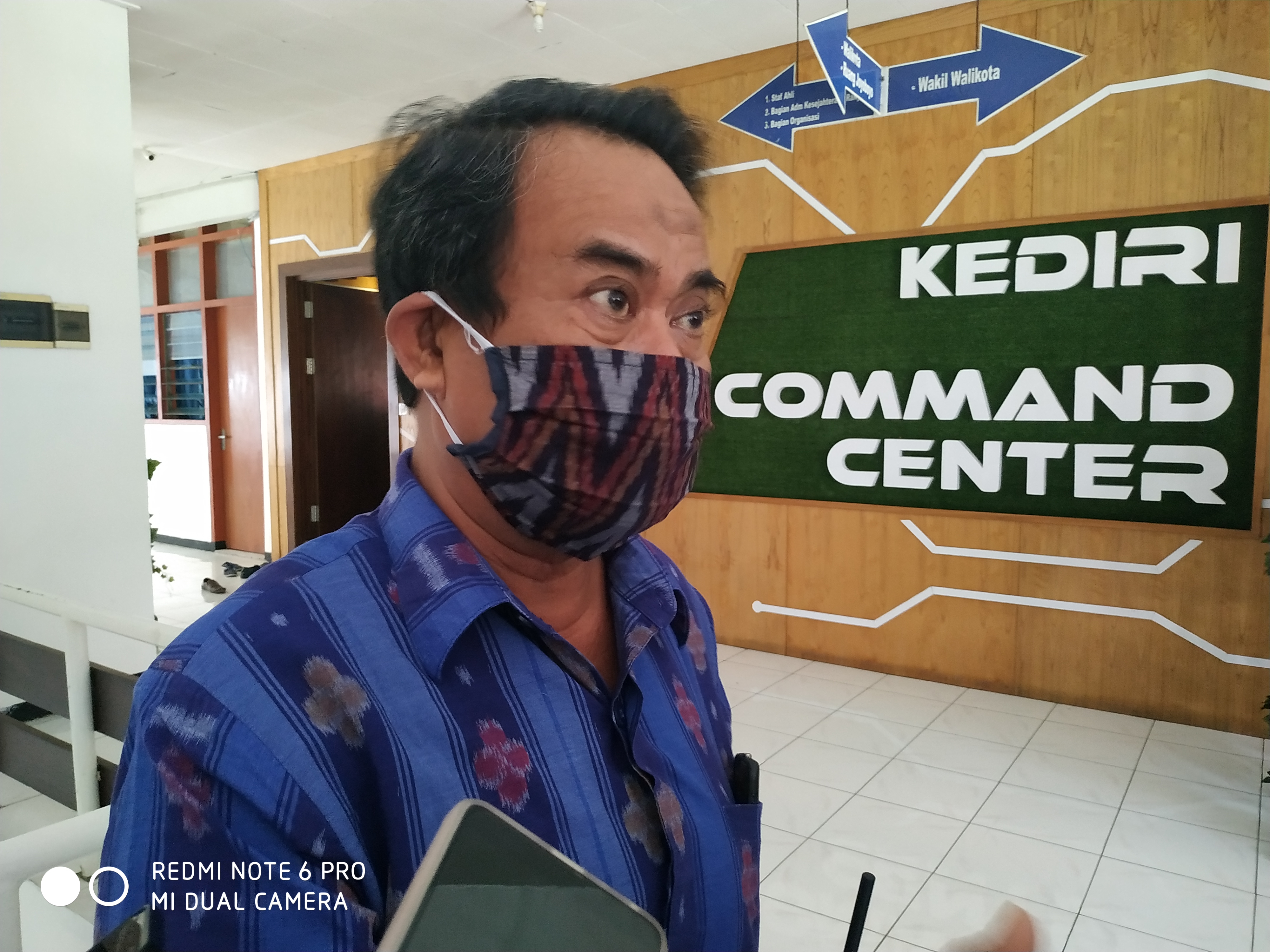 Nurmuhyar kepala Disbudparpora kota Kediri ( Fendi Plesmana/Ngopibareng.id)