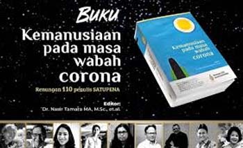 Buku "Kemanusiaan pada Masa Corona" terbitan Balai Pustaka. (Foto:Istimewa)