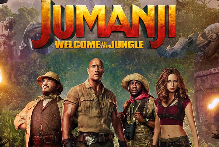 Poster film Jumanji Welcome to The Jungle. (Foto: imdb.com)