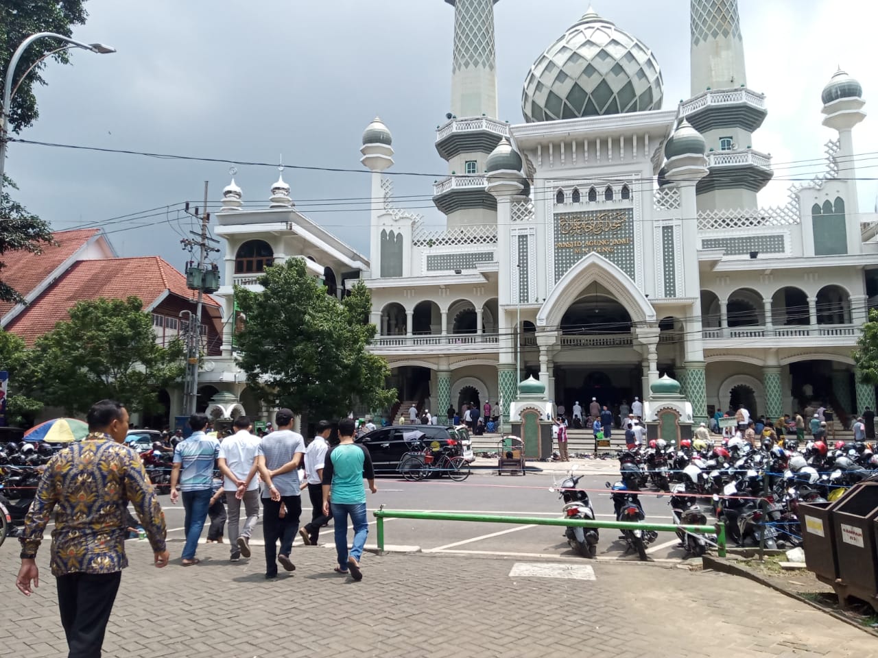 Masjid Agung Jami' Kota Malang (Foto: Lalu Theo/Ngopibareng.id)