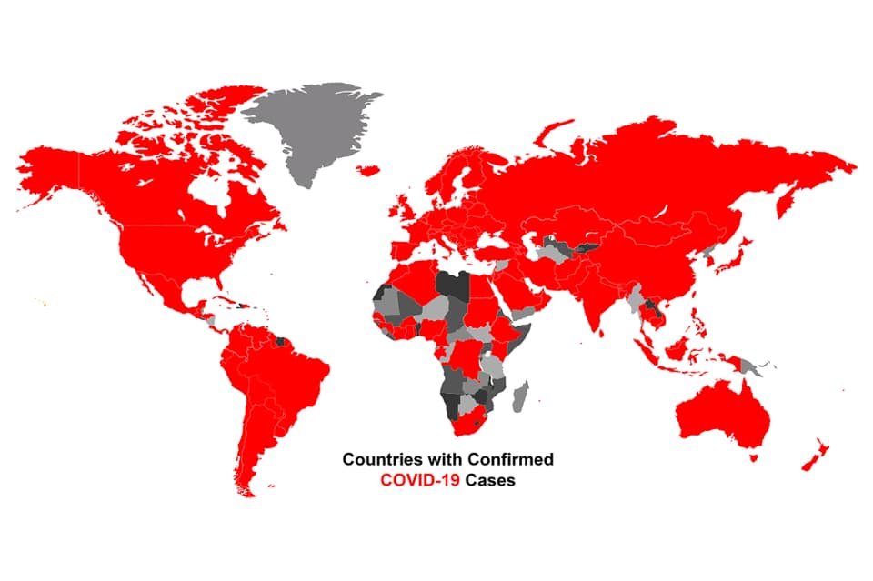Zona merah dalam masa pandemi COVID-19. (Foto: akun fb dr Muhammad S Niam)