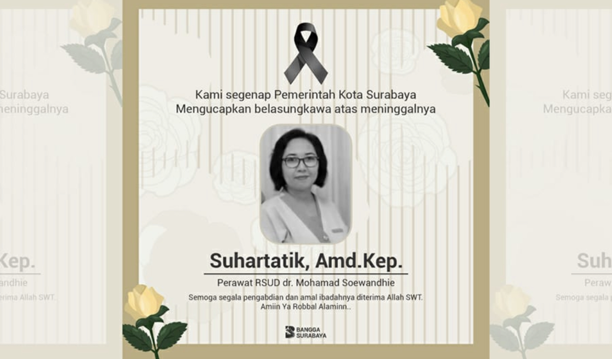 Suhartatik, seorang perawat di RSUD M. Soewandi yang meninggal (Foto: dok. Pemkot Surabaya)