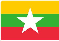 Bendera Myanmar. (Wikipedia)