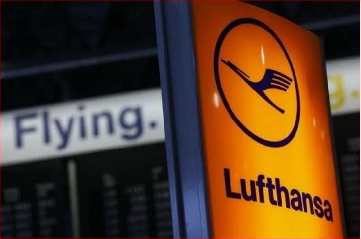 Ilustrasi Maskapai Lufthansa.