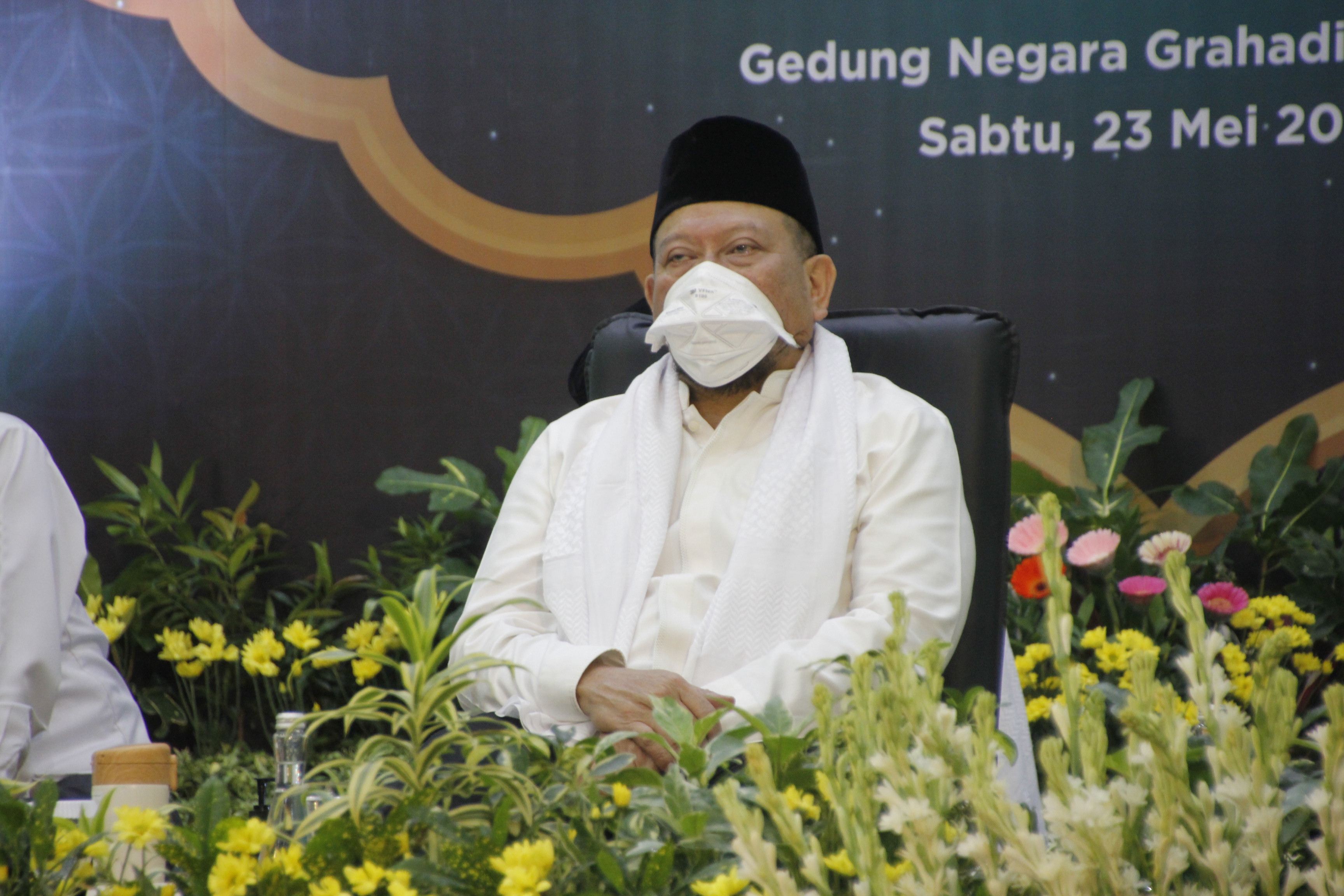 Ketua DPD RI, La Nyalla Mahmud Mattalitti. (Foto: Fariz Yarbo/Ngopibareng.id)