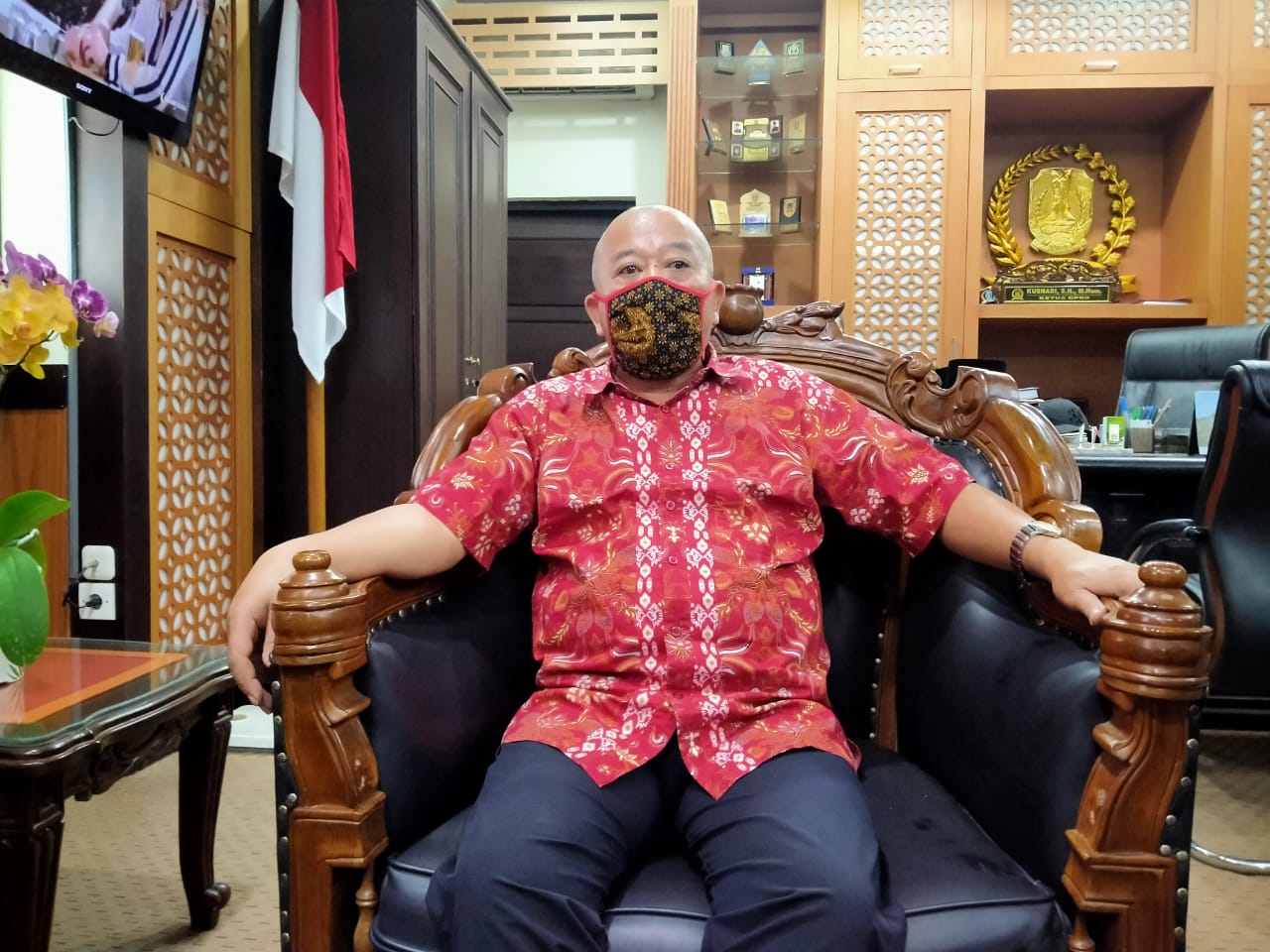 Ketua DPRD Jatim, Kusnadi. (Foto: Fariz Yarbo/Ngopibareng.id)