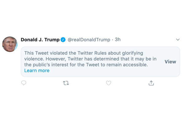 Twitt Trump/Disway
