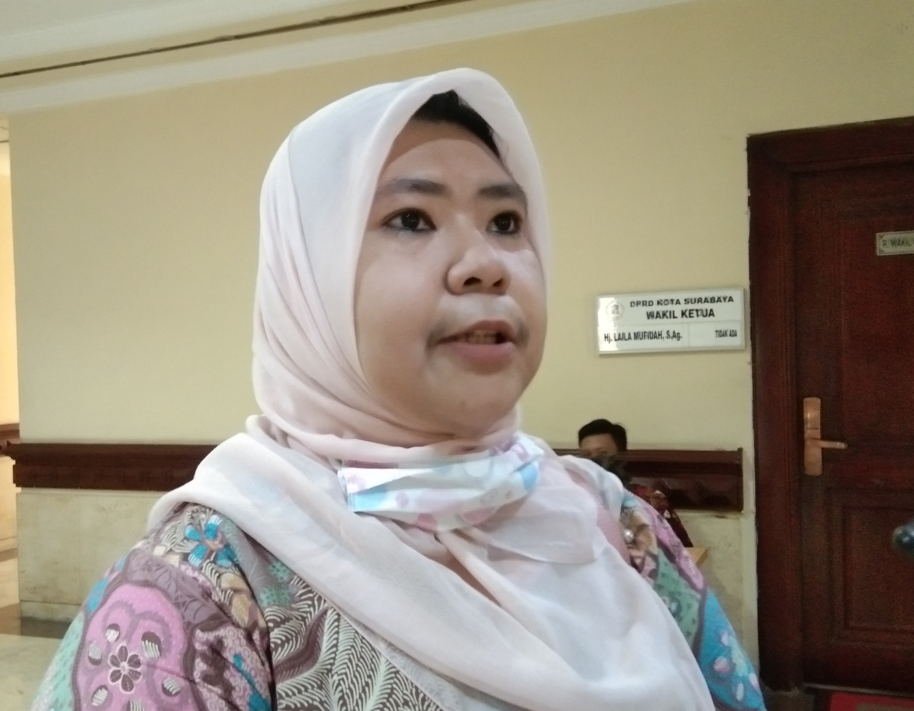 Wakil ketua Komisi A DPRD Surabaya Camelia Habiba (Ni'am Kurniawan/Ngopibareng.id)