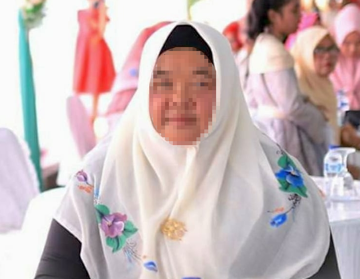 Mendiang Sulama Ali Ibrahim, istri Walikota Tidore Kepulauan (Tikep), Maluku Utara (Malut) setelah diisolasi karena terpapar virus corona atau Covid-19. (Foto: Pemkot Tikep)