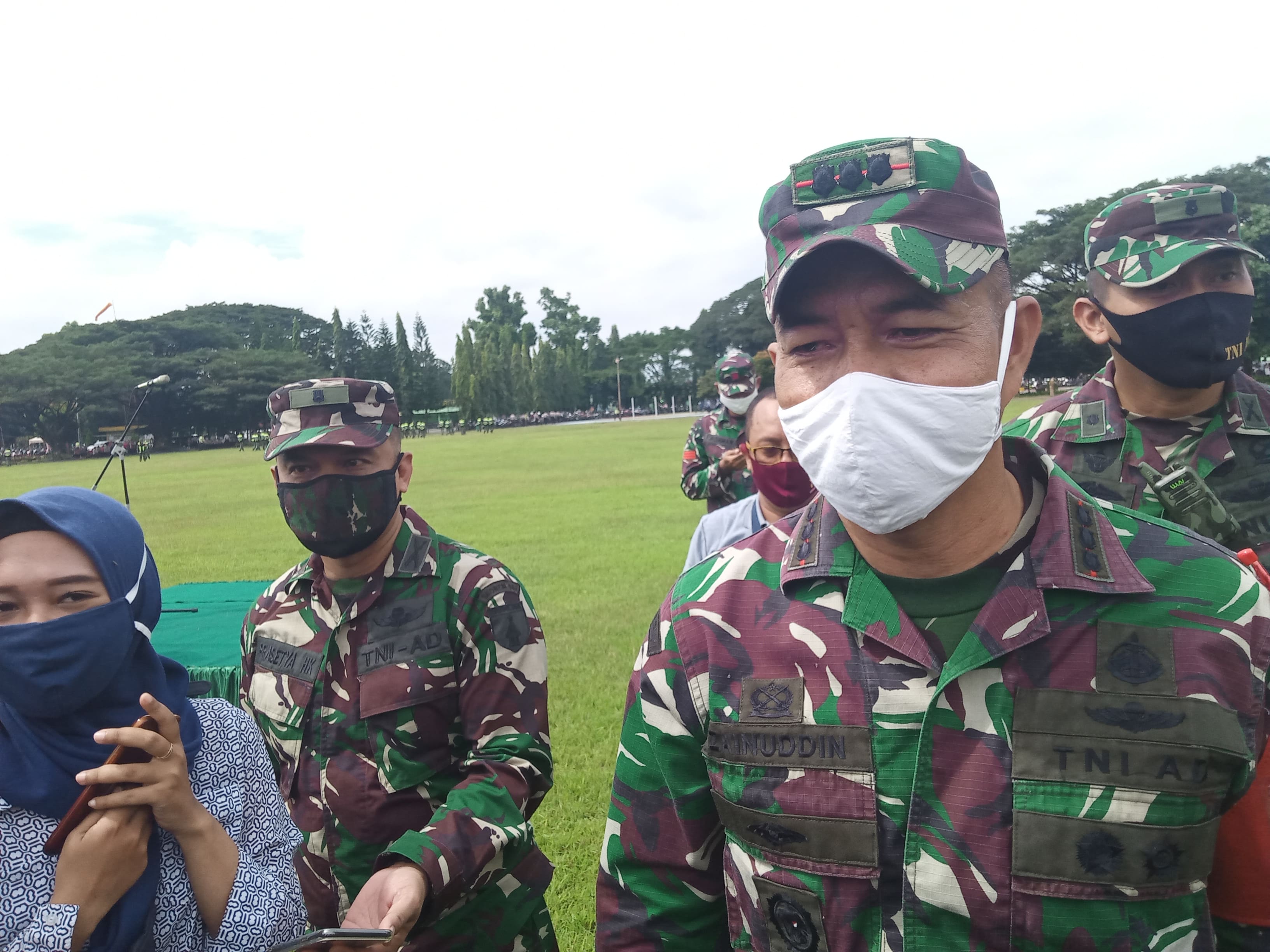 Komandan Satgas Operasi Penegakan Disiplin Protokol Kesehatan Masa Transisi New Normal Malang Raya, Kolonel Infanteri Zainuddin. (Foto: Istimewa)