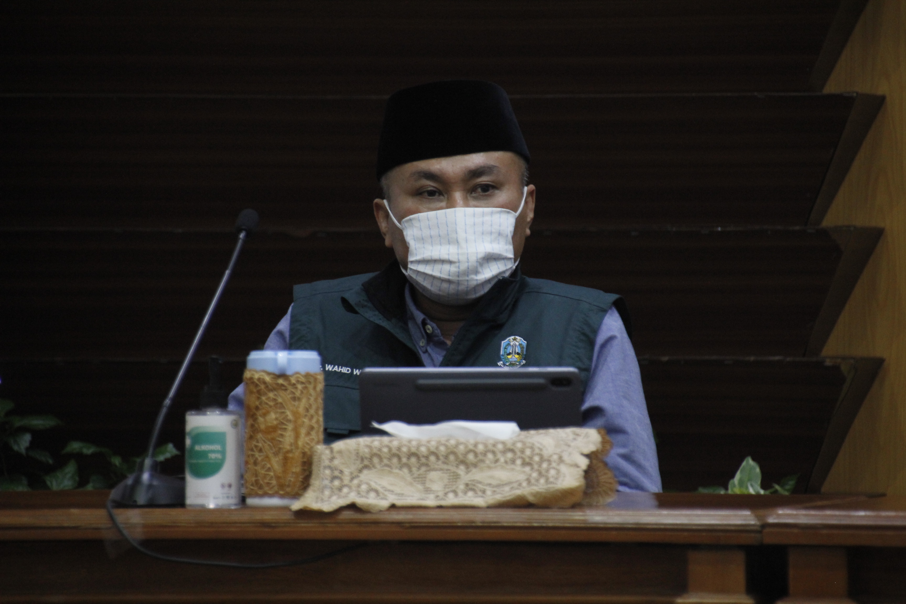 Kepala Dinas Pendidikan Jawa Timur, Wahid Wahyudi. (Foto: Fariz Yarbo/Ngopibareng.id)