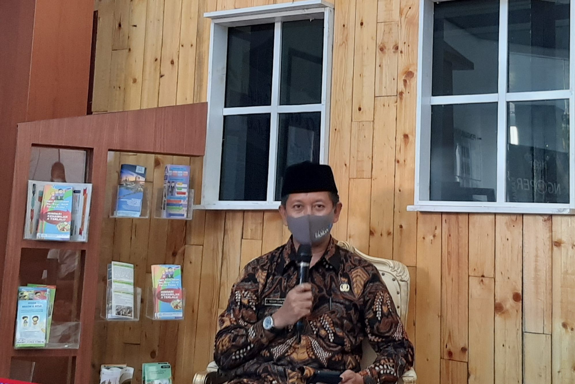Kepala Perwakilan BKKBN Provinsi Jawa Timur, Sukaryo Teguh Santoso. (Foto:Pita Sari/Ngopibareng.id)