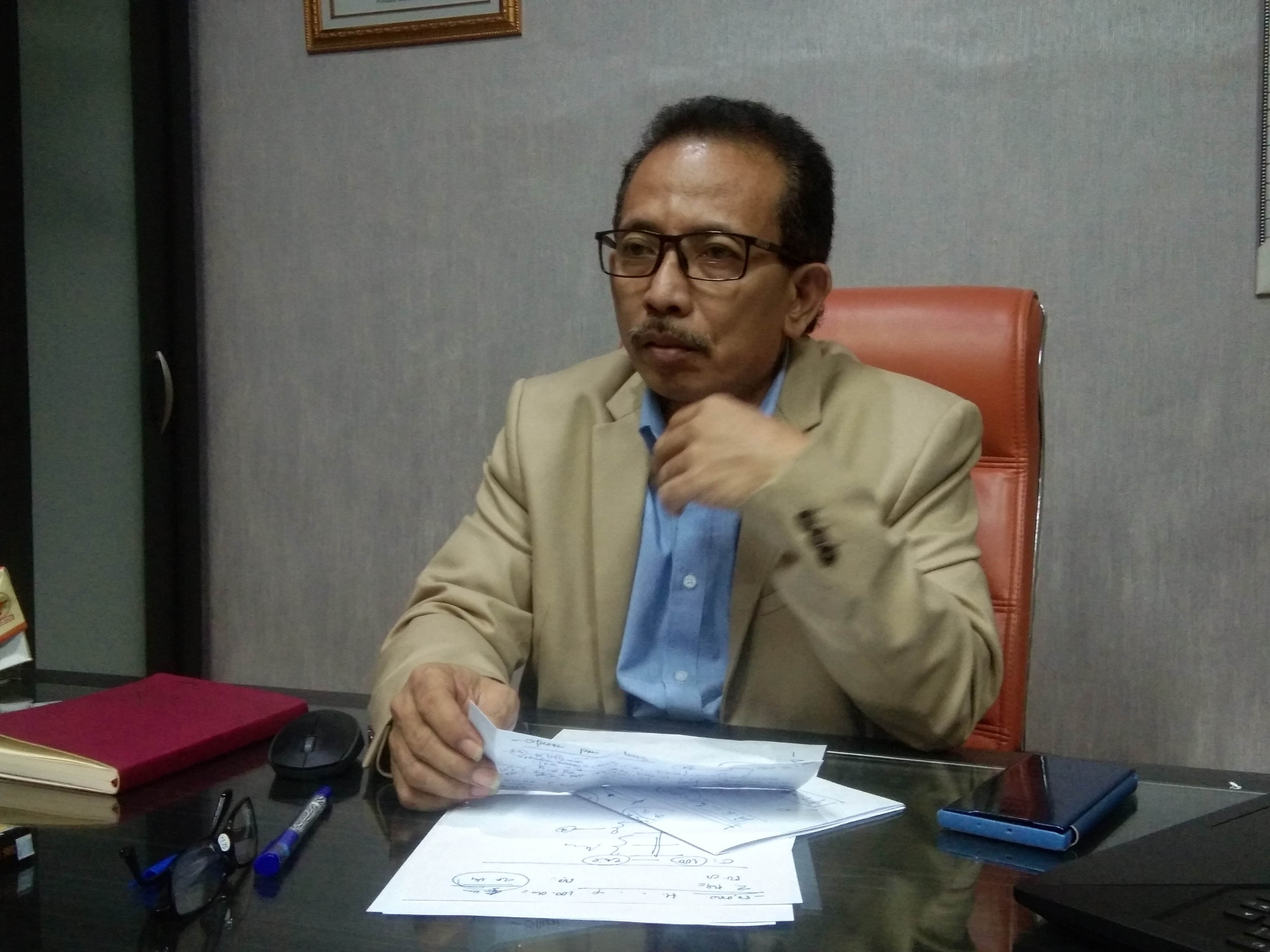 Wakil ketua DPRD Surabaya A Hermas Thony dari Fraksi Gerindra (Foto: Ni'am Kurniawan/Ngopibareng.id)