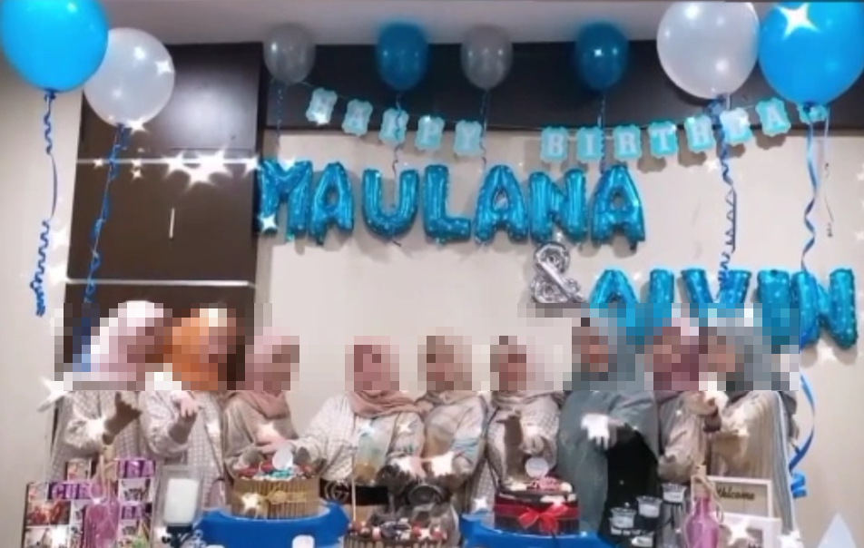 Suasana pesta ulang tahun dua anak Walikota Lhokseumawe, Suaidi Yahya. (Foto: Instagram @maulaanaazis)