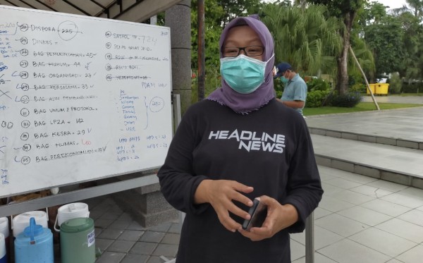 Febria Rachmanita, Koordinator Bidang Pencegahan Gugus Tugas Covid-19 Kota Surabaya.  (Foto: Istimewa))