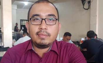 Teuku Dedi Iskandar, wartawan Antara di Aceh, korban pengeroyokan Januari lalu. (Foto:WaspadaAceh)