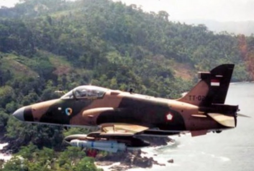 Jet tempur Hawk 200 TT. (Foto: TNI AU)
