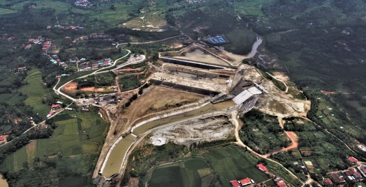 Kementerian PUPR lanjutan pembangunan bendungan Pidekso di Jawa Tengah. (Kementerian PUPR)