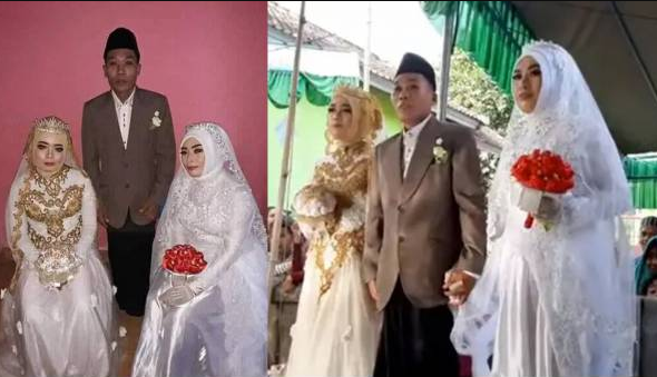 Saiful Bahri menikahi menikahi Musitiawati dan Hairani, Sabtu 20 Juni 2020. (Foto: Facebook Komunitas Sasak)