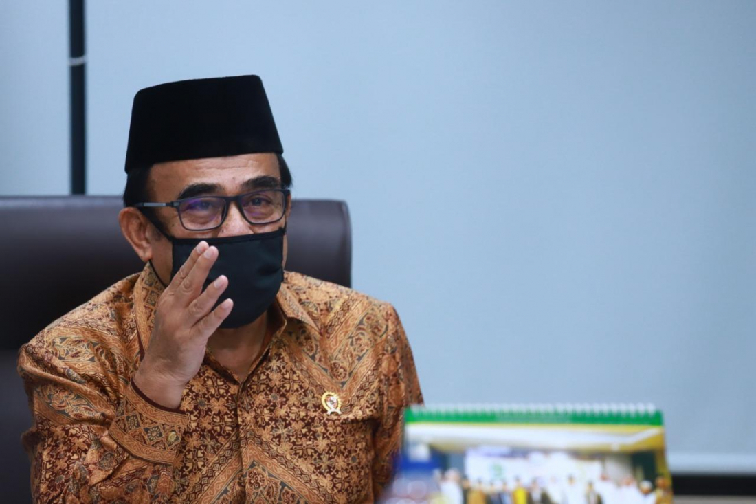 Menteri Agama Fachrul Razi di Jakarta. (Foto: Kemenag)