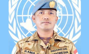 Prajurit Indonesia yang tewas karena diserang milisi Kongo, Serma Rama Wakyudi. (Foto:Istimewa)