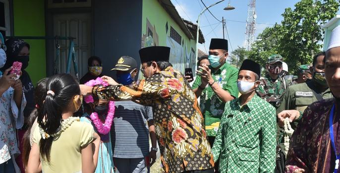Bupati Pasuruan blusukan ke kampung-kampung. (Foto: Dok Humas)
