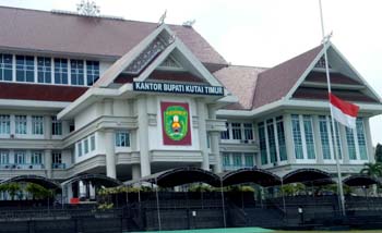 Kantor Pemkab Kutai Timur, Kalimantan Timur. (Foto:Pemkab)