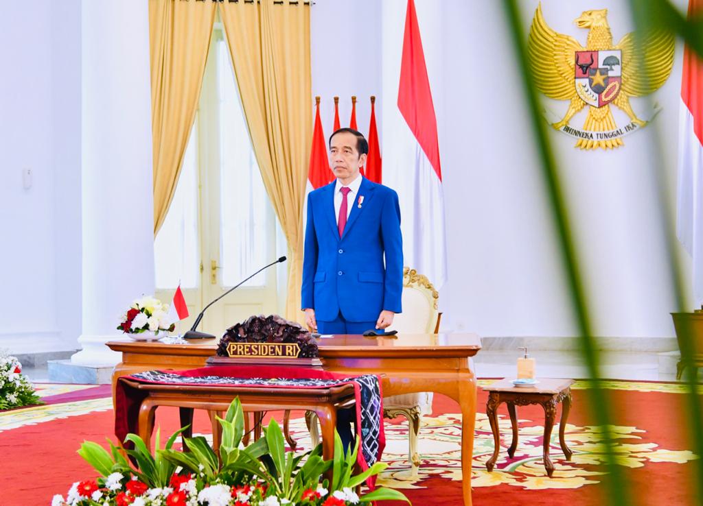 Presiden Joko Widodo di Istana Bogor. (Foto: setpres)