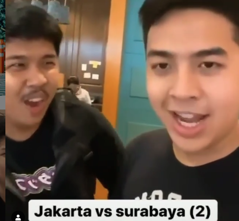 Perbedaan gaya bicara orang Surabaya dan Jakarta (Foto: Dok @lovesuroboyo)