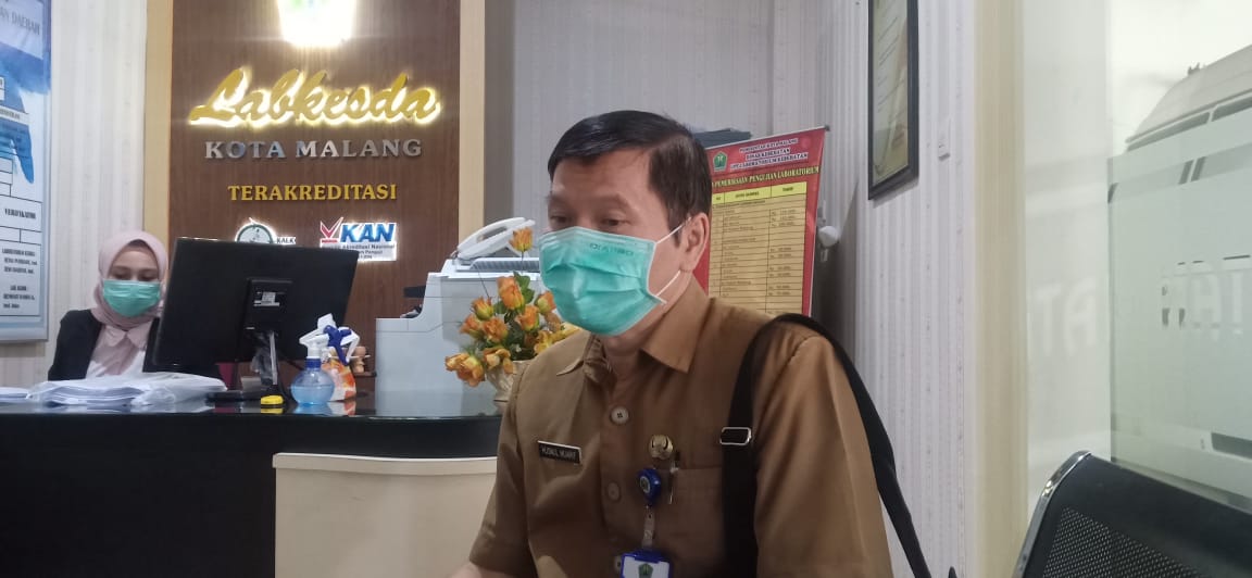 Humas Satgas Covid-19 Pemkot Malang, dr Khusnul Ma'arif saat ditemui di Labkesda, Kota Malang (Foto: istimewa)
