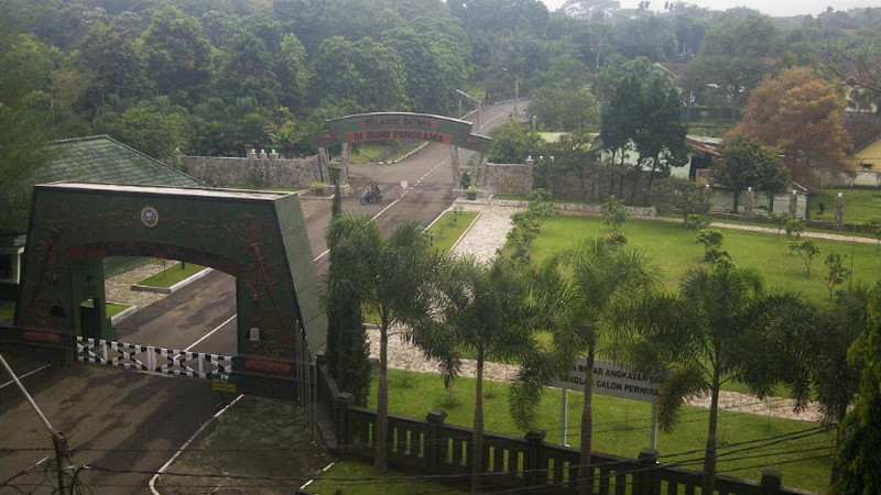 Sekolah Calon Perwira Angkatan Darat atau Secapa AD Bandung, Jawa Barat. (Foto: Dok. Secapa AD Bandung)