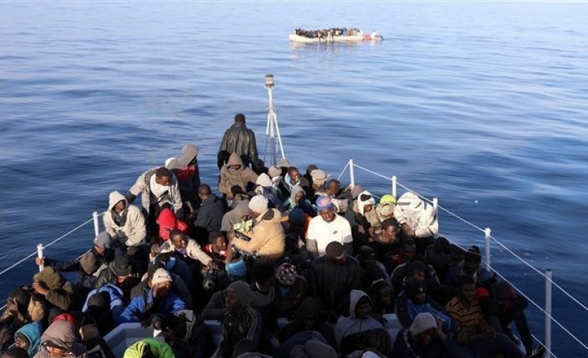 Sejumlah kapal pengangkut pengungsi Tunisia. (Foto: rtr)