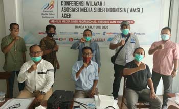 Para pengurus AMSI Aceh, direncanakan dilantik bulan depan. (Foto:Istimewa)