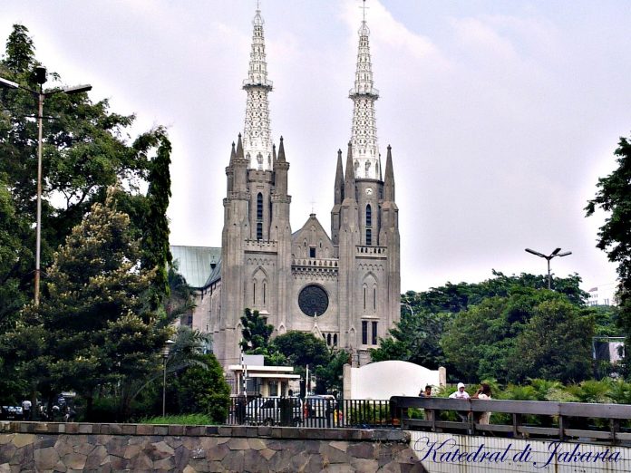 Gereja Paroki Katedral Jakarta. (Foto: Sesawi.net)