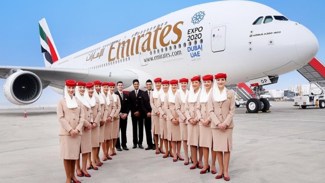 Maskapai penerbangan asal Uni Emirat Arab (UEA), Emirates. (Foto: Dok. Emirates)