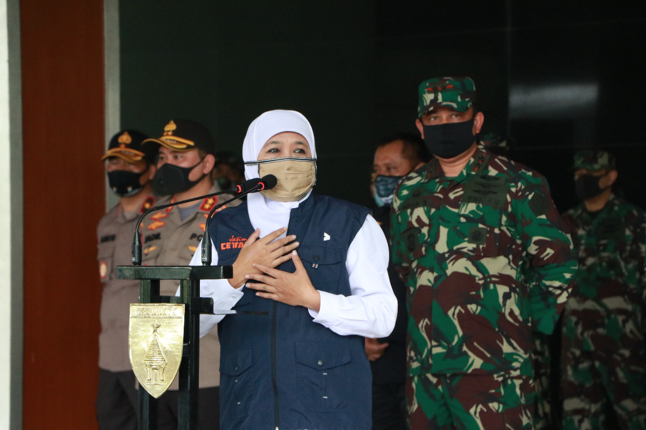 Gubernur Jawa Timur Khofifah Indar Parawansa. (Foto: Fariz Yarbo/Ngopibareng.id)