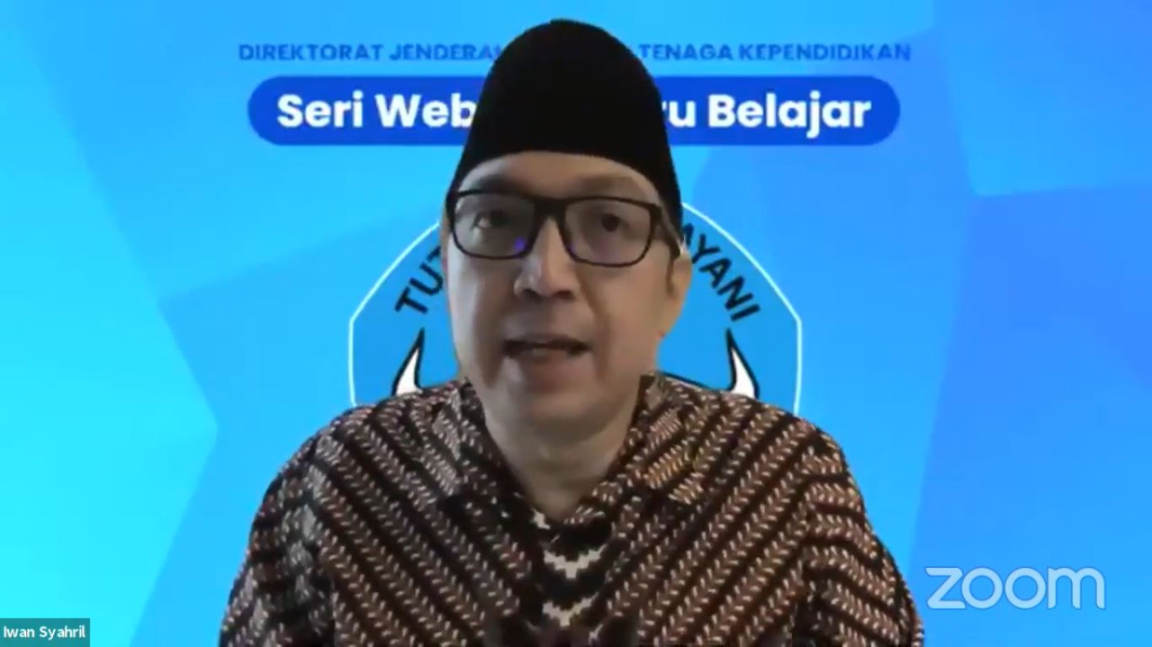 Direktur Jenderal Guru dan Tenaga Kependidikan (Dirjen GTK) Kemendikbud, Iwan Syahril.