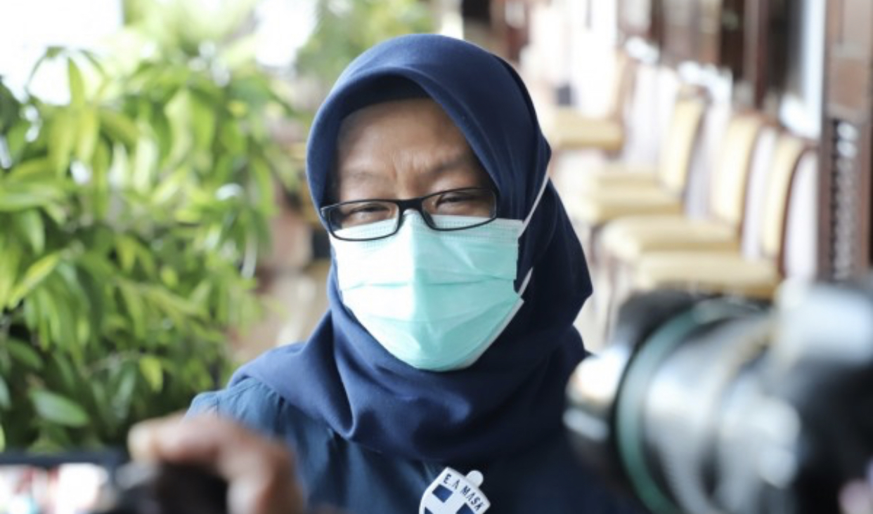 Kepala Dinas Kesehatan (Dinkes) Kota Surabaya, Febria Rachmanita ditemui di Balai Kota. (Foto: Pita Sari/Ngopibareng.id)
