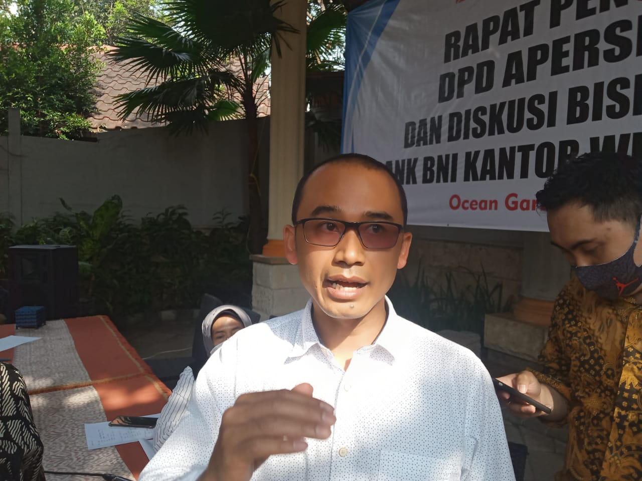 Ketua Ketua Dewan Pimpinan Daerah (DPD) Apersi Jawa Timur, Mahrus Sholeh. (Foto: Lalu Theo/Ngopibareng.id)