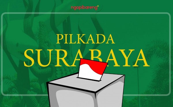 Ilustrasi Pilkada Surabaya 2020. (Grafis: Fa Vidhi/Ngopibareng.id)