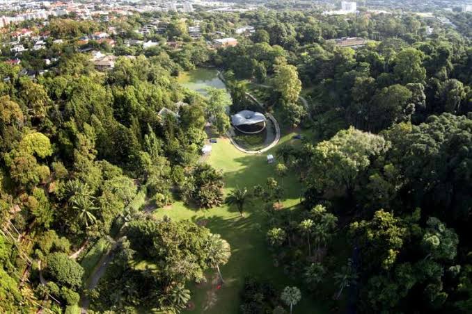 Hutan kota di Surabaya Barat akan meniru Botanical Garden Singapura. (Foto: Istimewa)