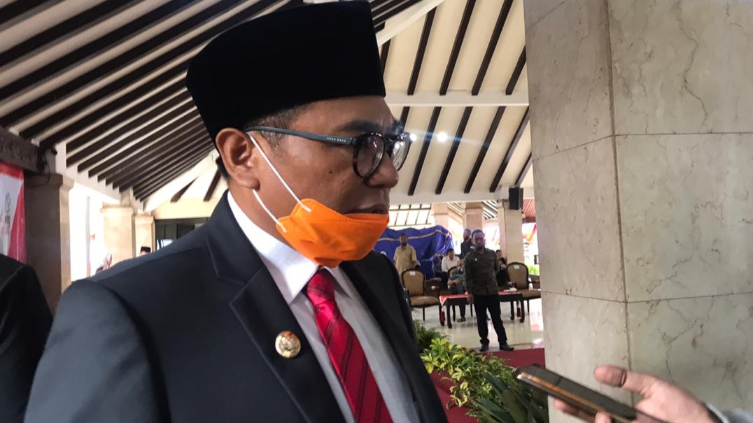 Wakil Walikota Malang, Sofyan Edi Jarwoko saat ditemui di Pendopo Kabupaten Malang (Foto: Lalu Theo/Ngopibareng.id)