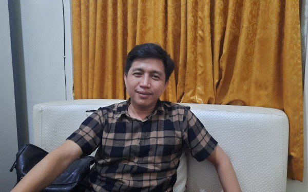 Mahfudz saat berbincang dengan Ngopibareng.id di DPRD Kota Surabaya. (Foto: Alief Sambogo/Ngopibareng.id)