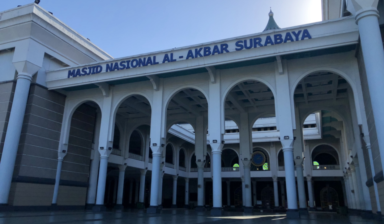 Masjid Nasional Al Akbar Surabaya. (Foto: Andhi Dwi/Ngopibareng.id)