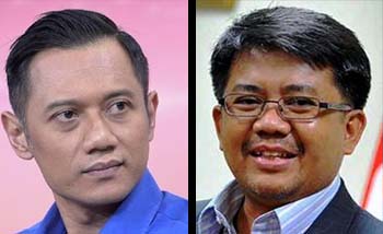 Ketua Umum DPP Partai Demokrat Agus Harimurti Yudhoyono (kiri) dan Presiden PKS Sohibul Iman. (Foto:Ngopibareng)